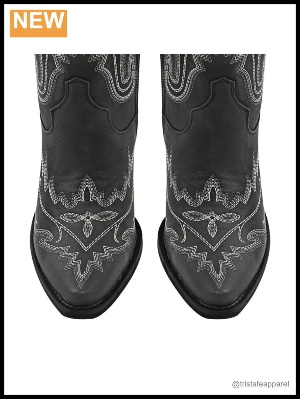 Embroidered Thigh High Cowgirl Boots Wide Calf Chunky Heel Western Boots